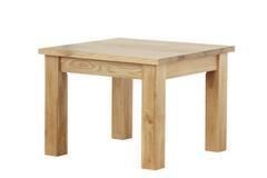 Square MDF Oak Veneer Living Room Wood Coffee Table