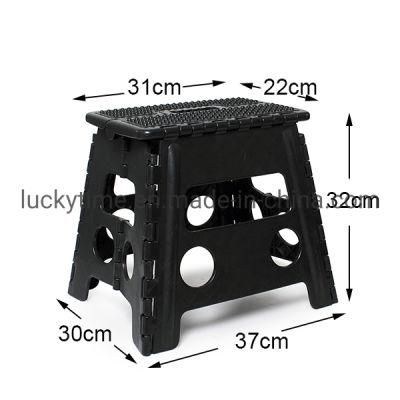 32 High Polka DOT Adult Folding Plastic Stool