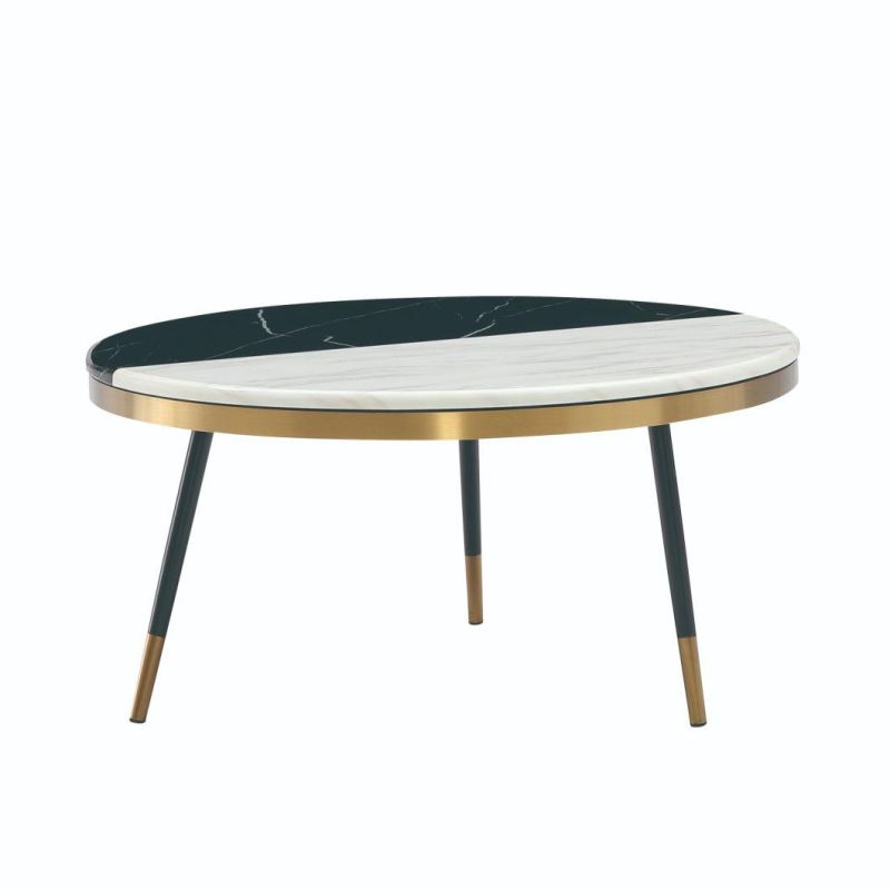 Hotel Furniture Modern Design Marble Top Round Corner Table