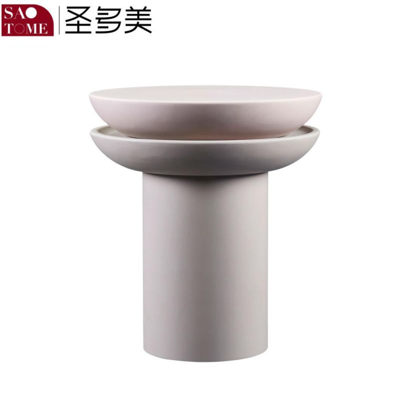 Good Service Round Unfolded Acrylic Coffee Metal Home Modern Furniture Side Table