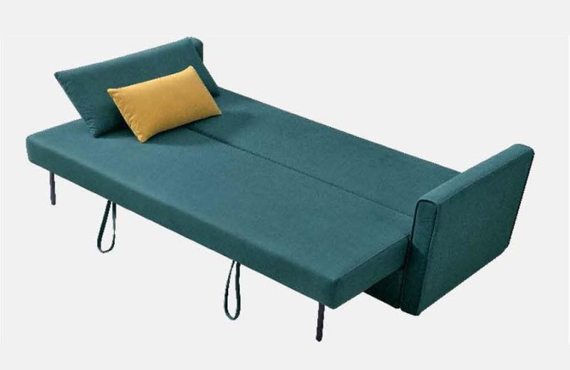 Small Apartment Living Room Multifunctional Simple Modern Bedroom Single Double Foldable Sofa Bed with Storage