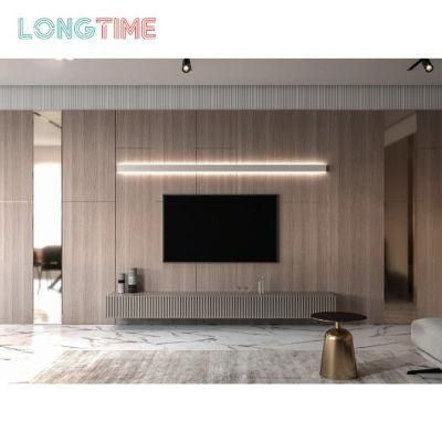 Customized Fashion Living Room Furniture MDF Plywood TV Stand Cabinet