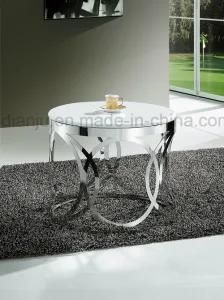 Modern Furniture Stainless Steel Feet Side Table (CT069S)