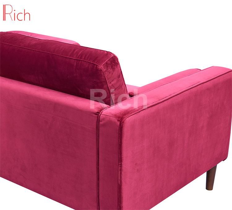 Left Chaise Lounge Corner Sofa Fabric Living Room Modular Couch