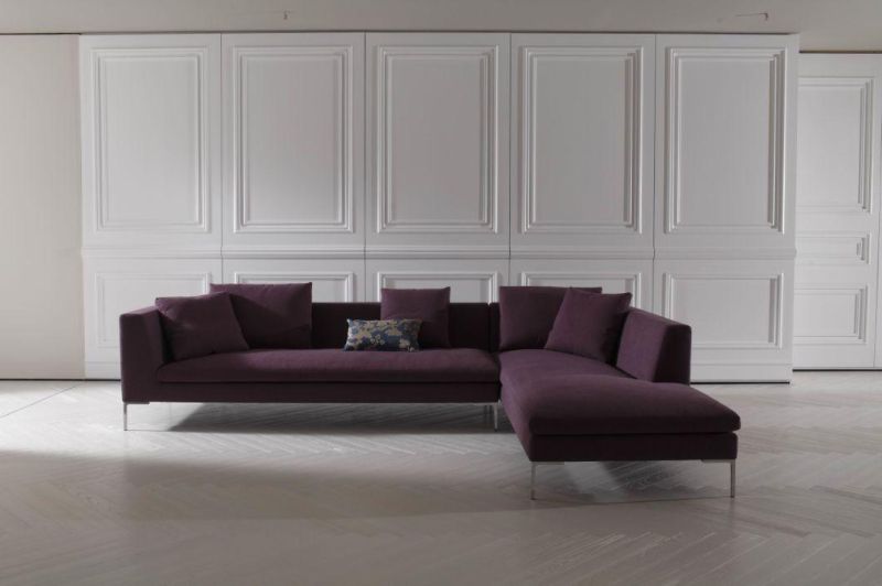 New Modern Living Room Furniture Hotel Bedroom Fabric Sofa (5seater)