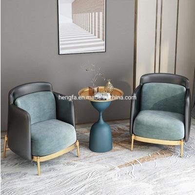 Contemporary Lving Room Furniture Upholstered Velvet Recliner Sofa Chairs