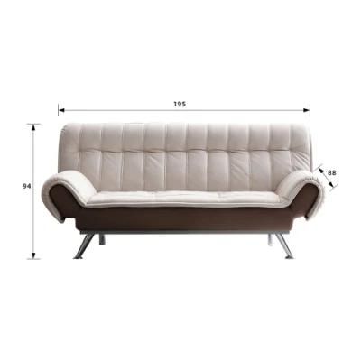 Hotel Furniture Recliner Living Room Bed Furniture Modern Style Cloth Art Luxury Sofa