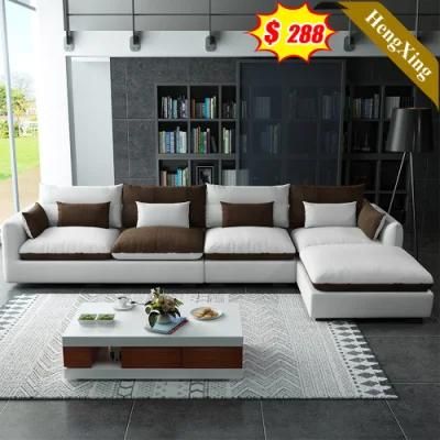 Modern Home Office Multi-Color Sectional Leisure Couch Sofas Set Living Room L Shape Sofa