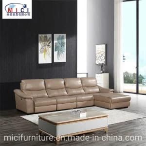 Modern Living Room Recliner Genuine Leather Sofa