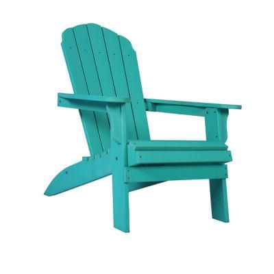 Wooden Outdoor Lounge Chair Plastic Garden Chair Outdoor HDPE Adirondack Chair