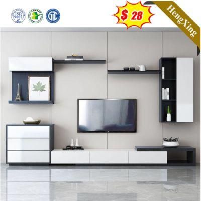 Classic Modern Home Furniture Living Room Cabinet Wooden Wall TV Stand Customized Size Color TV Stands