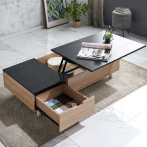 Living Room Simple Creative Tempered Glass Lacquer Coffee Table Fashion Tea Table