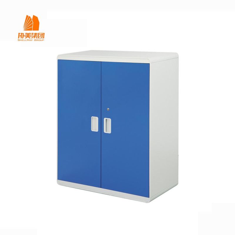 2 Door Glass Swing Door Storage Filing Cabinet.