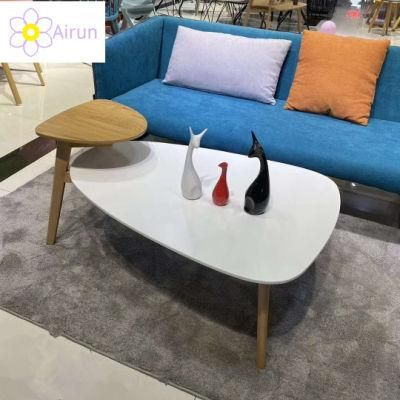 Modern Furniture MDF Solid Wood Coffee Table Wooden Table