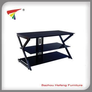 2017 Cheap and Newest Design Glass TV Stand (TV096)