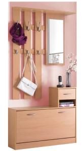 Moden Design Wardrobe/Hall Set with Mirror Xj-6021 B