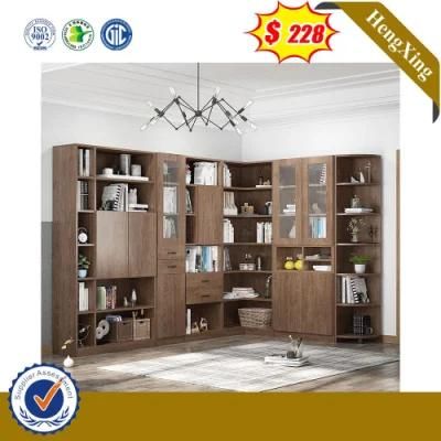 Elegant Wooden Home File Cabinet with Swing Door Bedroom Bookcase Filling Cabinet