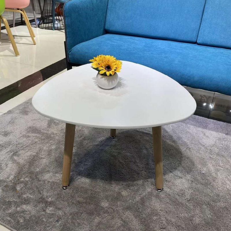 Nordic High Quality Triangle Modern Fashion Living Room Wood Nesting Coffee Table Sets