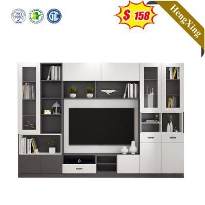 Hot Sale Sofa Furniture Customized Size and Color Wooden TV Stand MDF TV Unit with Storage Cabinet