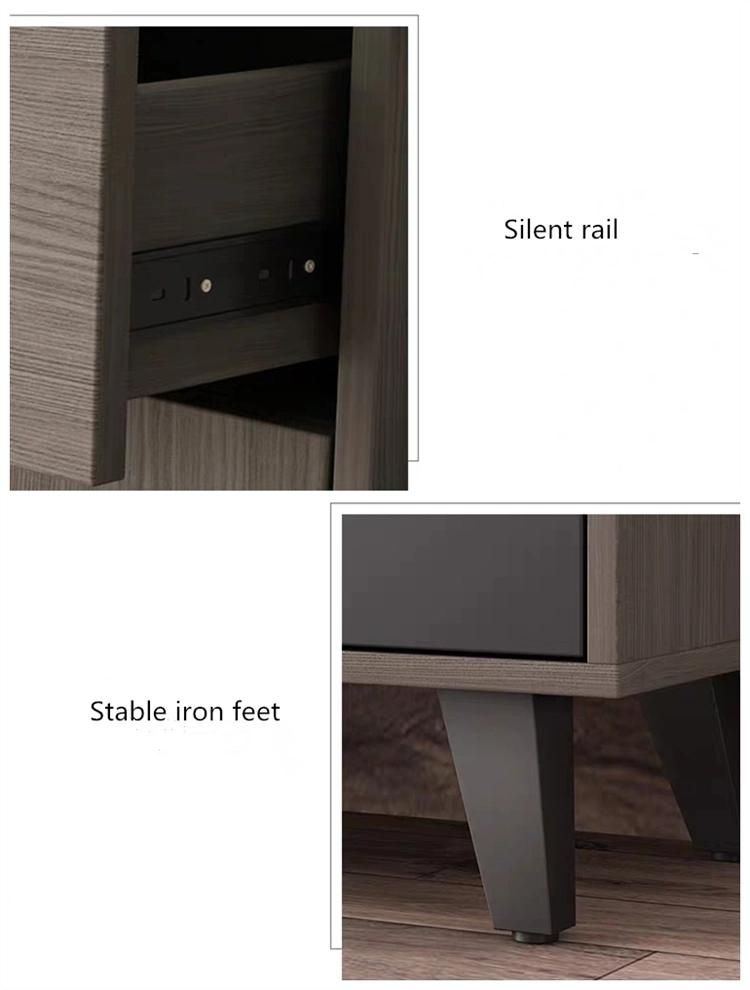 White Color Customized Size Living Room Cabinets Wooden Kitchen Cabinet with Drawers