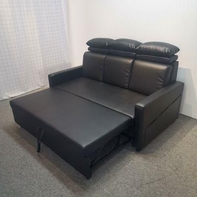 Dual-Purpose Sofa Bed Latex Can Fabric Small Apartment Double-Three Multi-Functional