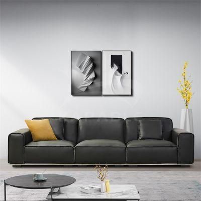 Modern Fabric Seating Contemporary Leisure Couch Home Leather Sofa for Living Room Furniture Set 2827