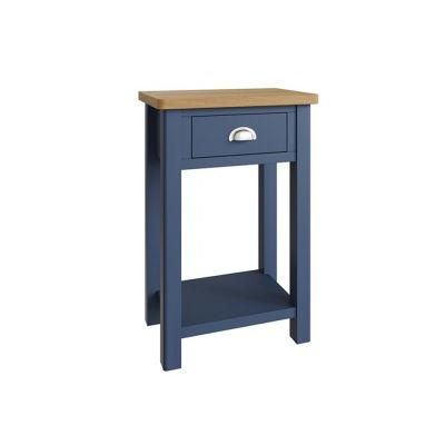 Sienna Painted Blue Telephone Table