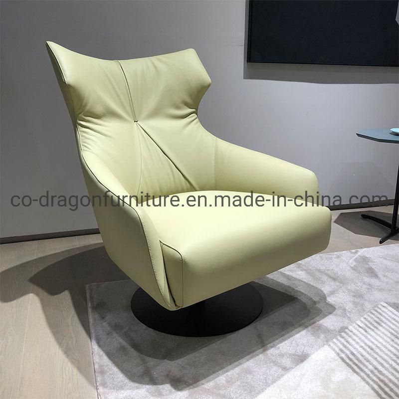 Fashion Design Swivel Leather Leisure Chair for Living Room Furniture