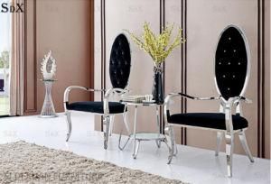Simple Modern Hotel Living Room Furniture High Back Chair Wedding Leisure Lounge Chair