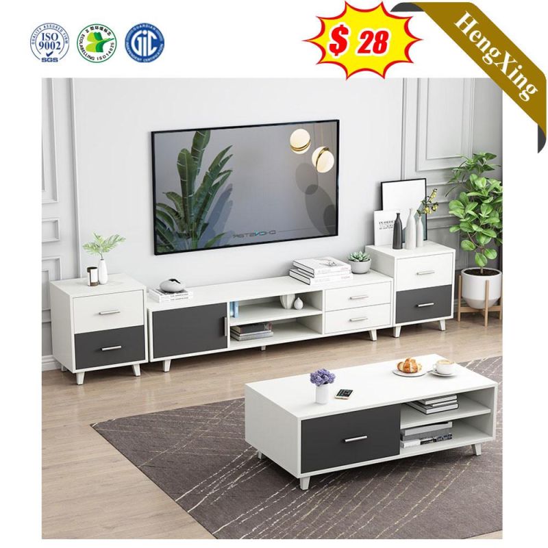 Cheap Modern Home Furniture Living Room Coffee Table Side Cabinet Wooden TV Stand