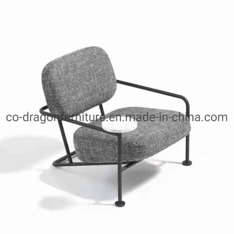 2021 New Design Modern Steel Leisure Chair for Home Furniture