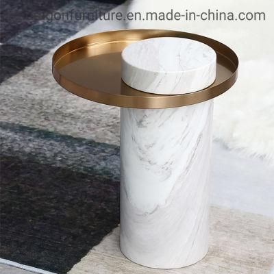 Modern Luxury New Design Marble Side Table for Home Furniture