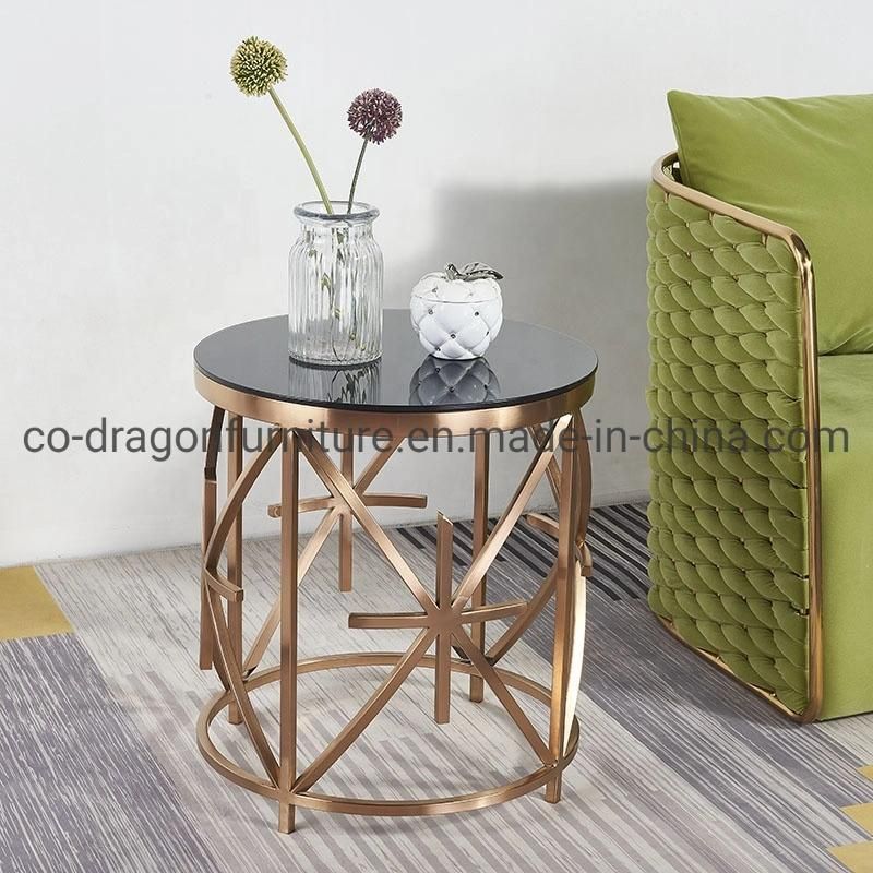 2022 New Design Home Furniture Steel Side Table with Top