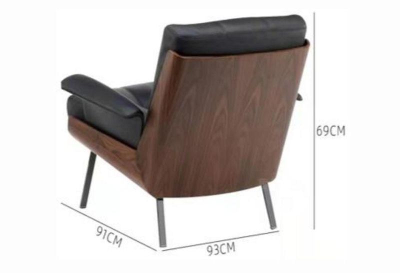 Zode Italian Style Modern Daiki Designer Fabric Leisure Chair VIP Reception Club Room Armchair Lounge Living Room Sofa