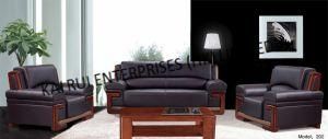 Black PVC Modern Popular Home Furniture Sofa
