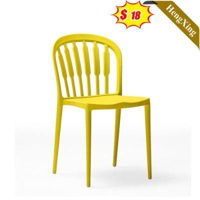 Italy New Design Plastic Colorful Commercial Nordic Outdoor Event Stackable Dining Chairs