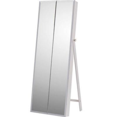 Floor Standing Jewelry Armoire with Full Length Mirror