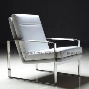 Long Back Stainelss Steel Lounge Chair