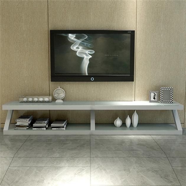 Simple TV Stand Wood Living Room Panel Furniture TV Cabinet