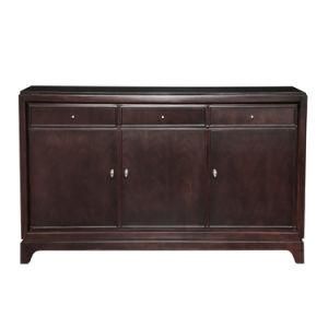 Contemporary Solid Wood Entrance Cabinet