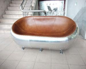 New Design Retro Aluminium Sofa