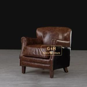 Designer Furniture Hotel Leather Hola Dining Chair with Arm for Restaurant