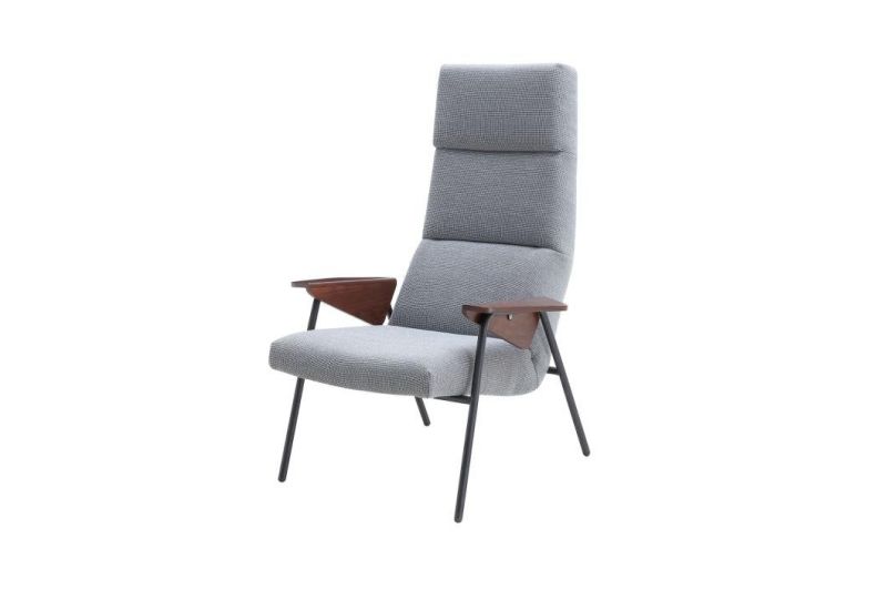 Contemporary Steel Legs of Fabric High Chair