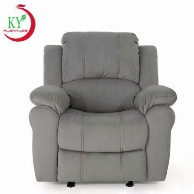 Jky Furniture Fabric Over-Filled Backrest Fabric Manual Recliner Chair
