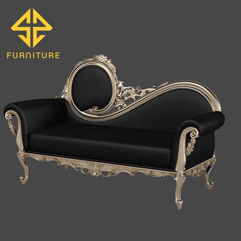 Sawa New Design Luxury Solid Wood 3-Seater Sofa Treasure Seat