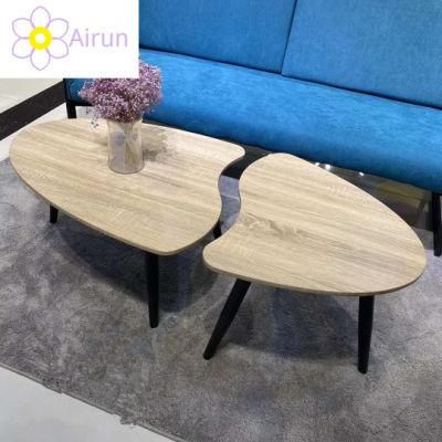 Modern New Design Solid Wood Coffee Table Set for Cafe and Home Furniture