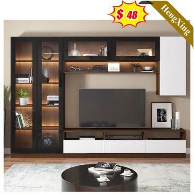 Wall Stylish Design Wooden Furniture Wholesale Furniture with Full Set TV Glass Cabinet