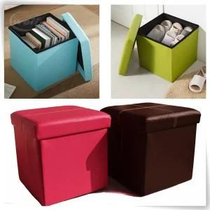 Leather Living Room Storagecheap Storage Ottoman