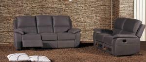 Modern Living Room European Style Sectional Sofa with Recliners