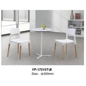 Modern Furniture Tempered Glass Round Coffee Table (YF-T17010)